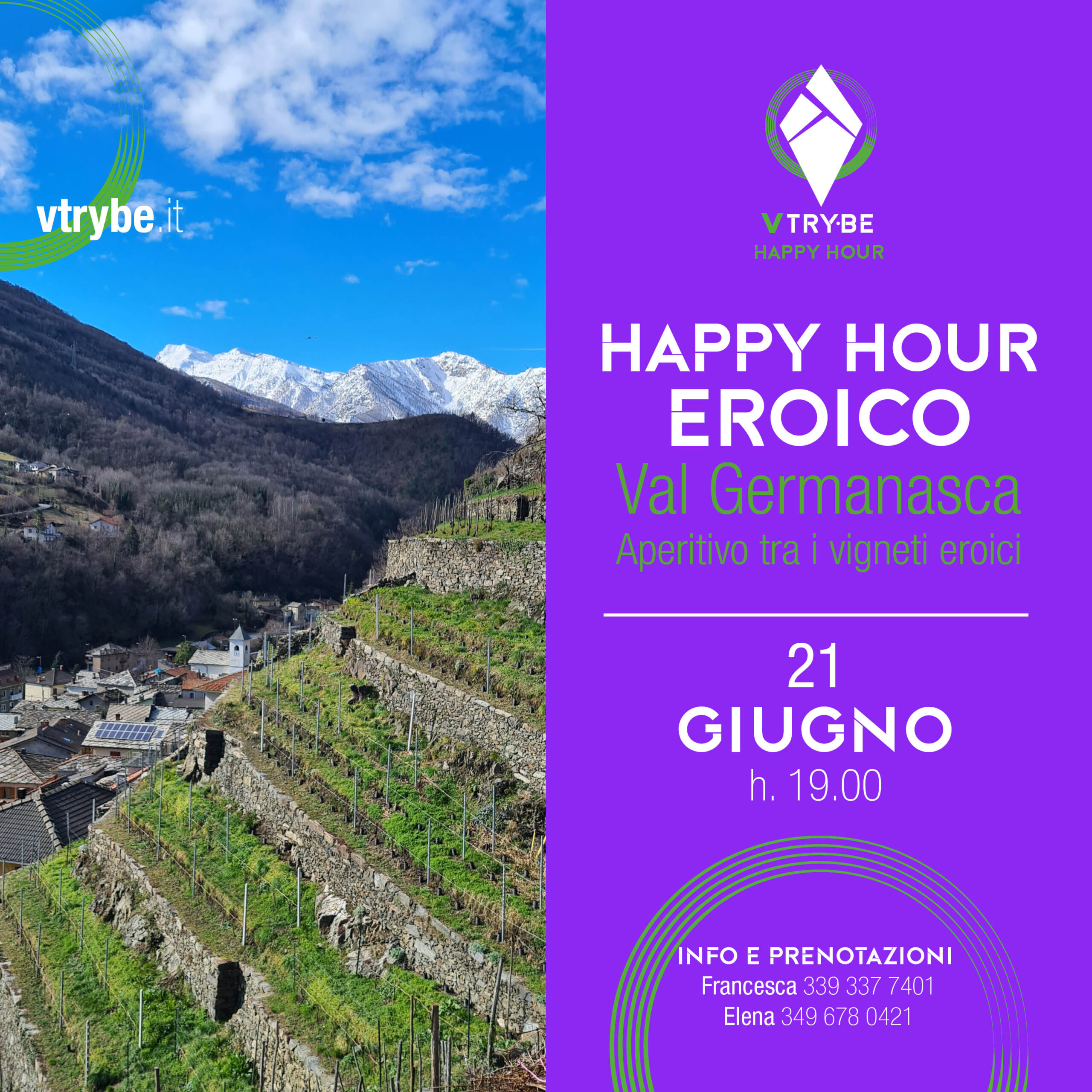 Happy Hour eroico 21 giugno val germanasca