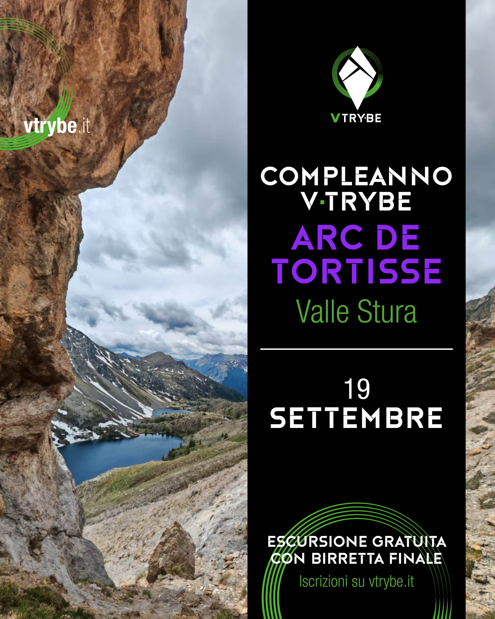 compleanno v trybe arc de tortisse 19 settembre 2026